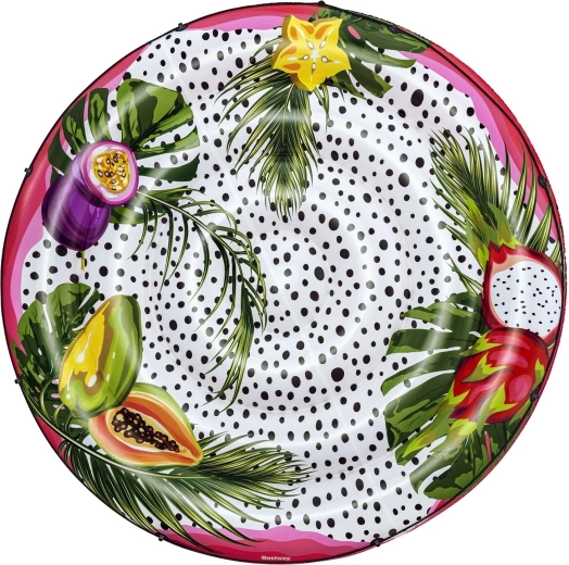 Felfújható lebegő sziget gyümölcs mintával BESTWAY 188 cm