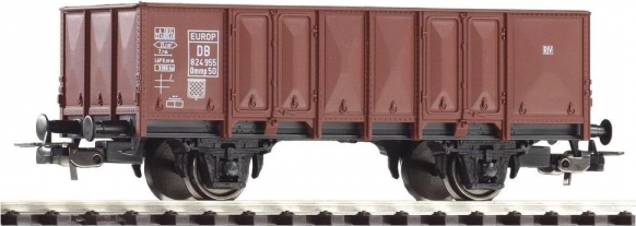 Magas oldalfalú Ommp teherkocsi DB III