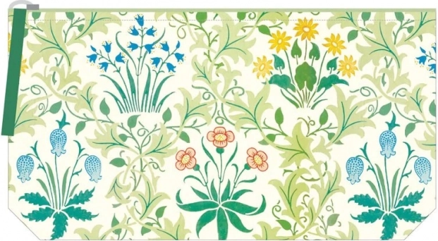 Hímzett kozmetikai táska William Morris Vérfű mintával