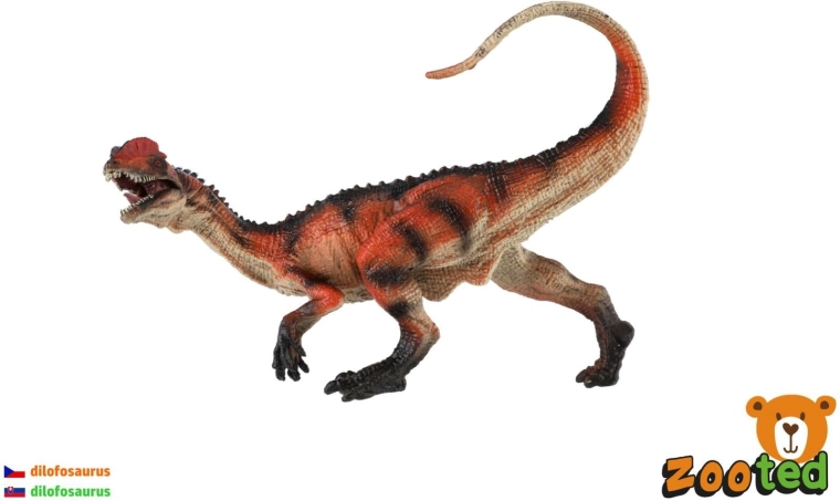 Dilofosaurus dinoszaurus műanyag 15 cm