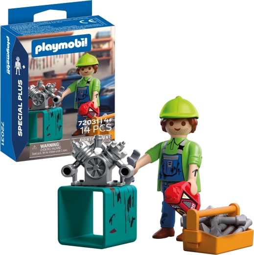 Playmobil Special Plus szerelő kiegészítőkkel, 14 darab