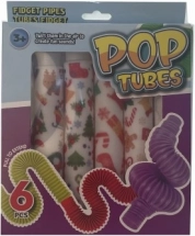 Fidget cső fényhatással