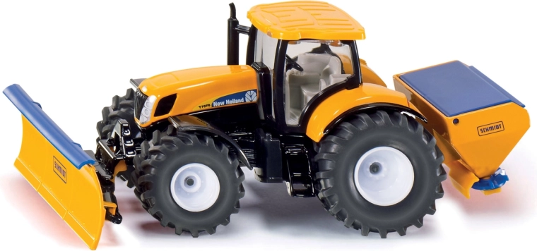 SIKU Super traktor első tolólappal és sószóróval