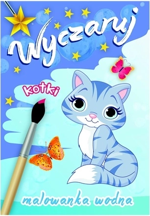 Varázsolj cicákat – vizes kifestők