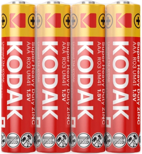 Kodak Heavy Duty AAA mikroceruzaelem 1,5 V – 4 darabos csomag