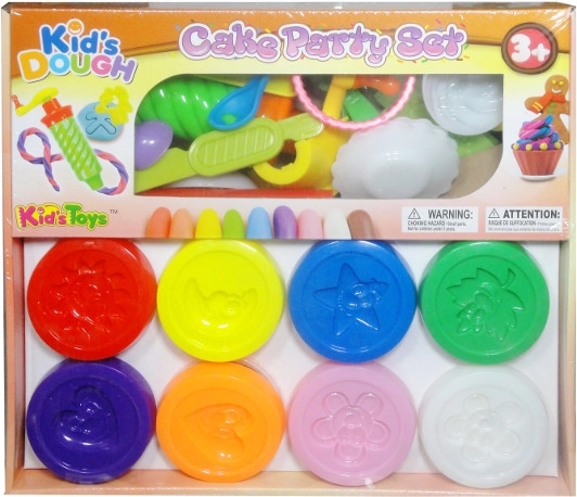 Gyurmakészlet gyerekeknek – 8 szín eszközökkel