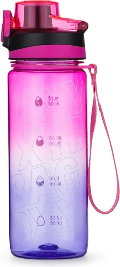 OXY Life Tritán vizespalack 800 ml Ombre Fuchsia