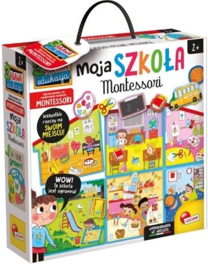 Montessori játék Az én iskolám