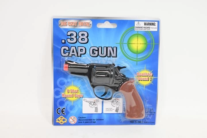 Fém kapszlipisztoly revolver stílusban