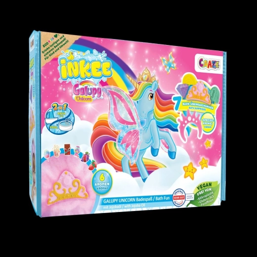 INKEE Galupy Unicorn fürdőszobai ajándékszett
