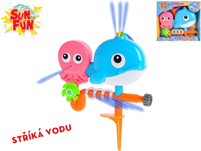 Sun Fun vízsugárzó tengeri állatok