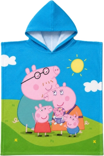 Peppa Pig kapucnis poncsó