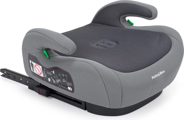 Petite&Mars Optimus Pro i-Size szürke Air ülésmagasító 125–150 cm