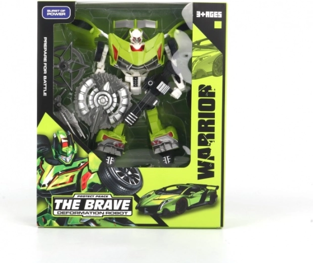 Átalakuló robot és autó – kreatív építőkészlet gyerekeknek