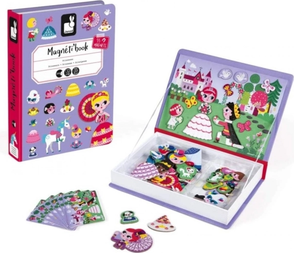 Janod Magnetibook hercegnők