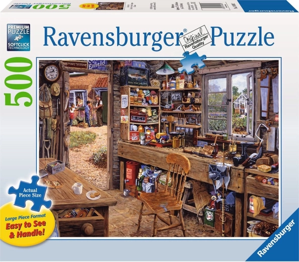 Ravensburger Puzzle Apuka műhelye XXL 500 darab