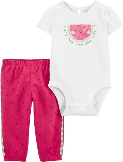 Carter's lány szett body és melegítőnadrág Pink Watermelon