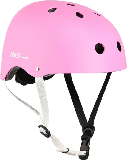 Nils Extreme Freestylová sisak rózsaszín – XS (48–52 cm)