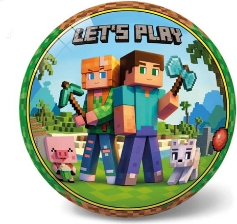Star labda 23 cm Minecraft Let’s Play