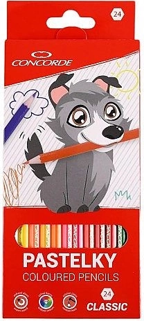 Concorde Classic színesceruza készlet, 24 db