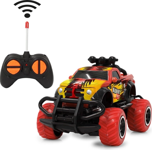 Jamara Runny Two RC monster truck 1:43 piros 40 MHz