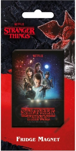 Stranger Things mágnes 5 × 8 cm