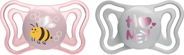 Chicco Physio Light szilikon cumik rózsaszín 2–6 hónapos korban, 2 db