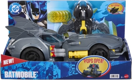DC Batlink Batmobil 40 cm-es, 30 cm-es figurákhoz