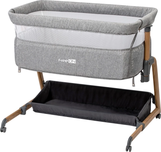 Freeon Bliss Grey babaágy a szülői ágy mellé