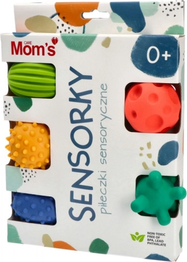 Pasztell érzékelő labdák SENSORKY – készlet 5 db