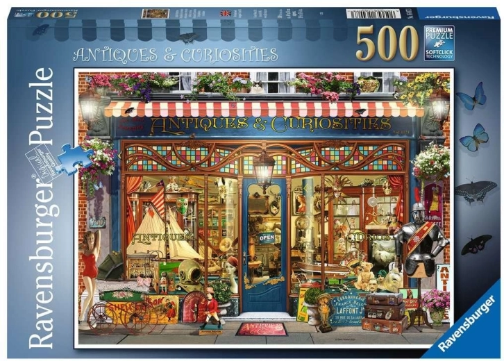 500 darabos puzzle – antik tárgyak és egyéb dolgok
