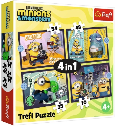 Puzzle 4 az 1-ben – A Minyonok új kalandjai
