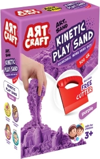 Art Craft kinetikus homok lila 500 g
