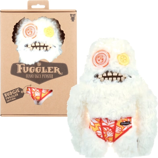 Fuggler Budgie Sasquoosh szellem plüssfigura, 22 cm