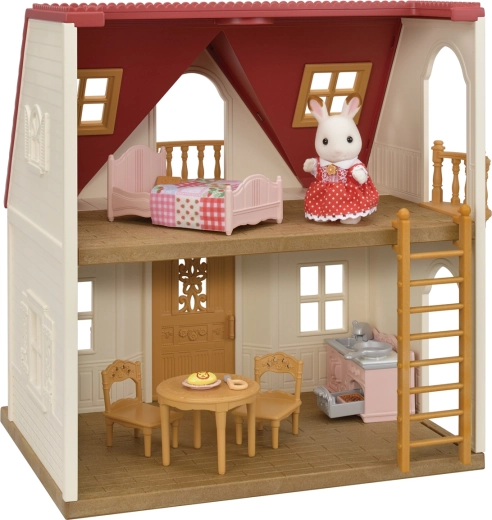 Sylvanian Families alapház piros tetővel