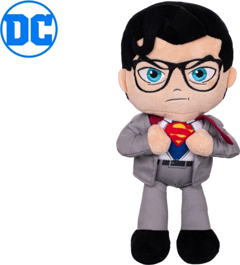 DC Superman plüssfigura öltönyben, 20 cm
