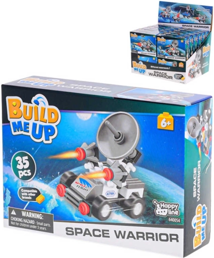 BuildMeUP építőkészlet űrharcos 30–35 darab (4 változat) – 1 db