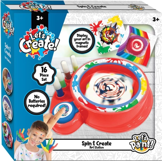 Képek készítése Spin Art alapján