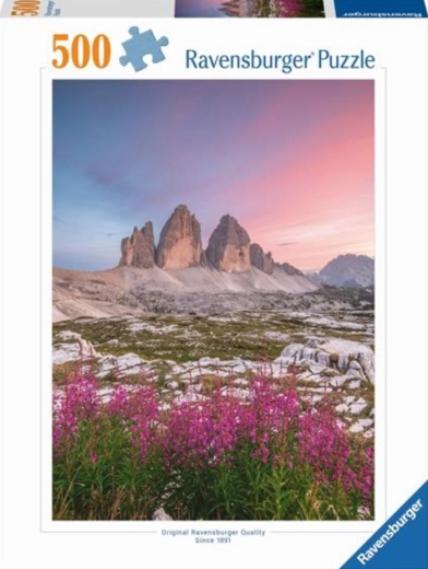 Ravensburger kirakó Dolomitok Tre Cime di Lavaredo 500 darab