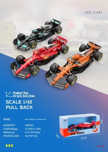 Fém formula, 13,5 cm