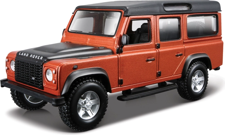 Bburago Land Rover Defender 110 narancssárga metál 1:32