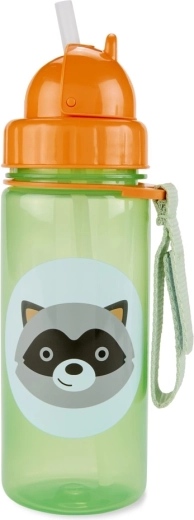 Skip Hop Zoo szívószálas pohár mosómedve 385 ml