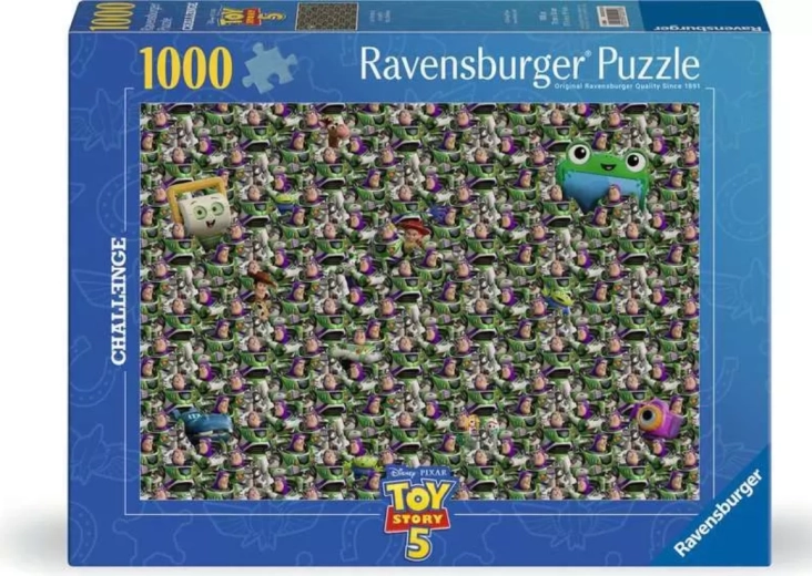 Ravensburger Puzzle Challenge: Buzz Rakeťák 1000 darab