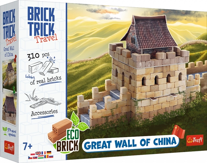 TREFL Brick Trick Travel – Kínai nagy fal, 310 darab