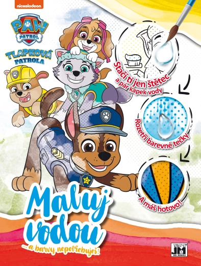 Vizes kifestő A4 Paw Patrol