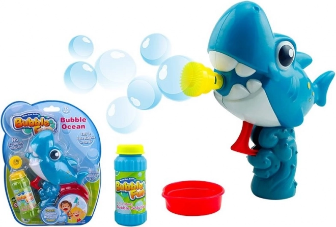 Buborékfújó Cápa 60 ml utántöltővel – Bubble Fun
