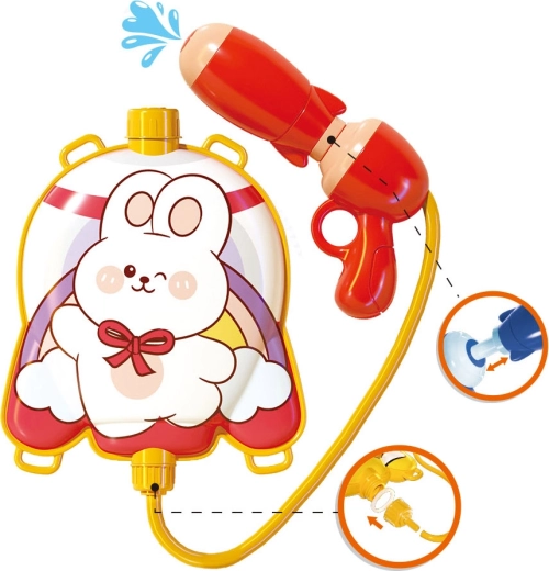 Nyuszis hátizsákos vízipisztoly