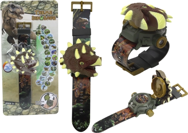 Gyerek karóra 3D dinoszaurusz motívumokkal