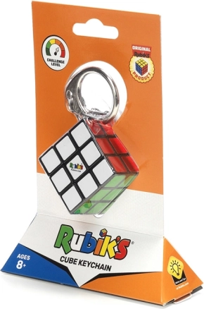 Rubik kocka 3x3 kulcstartó