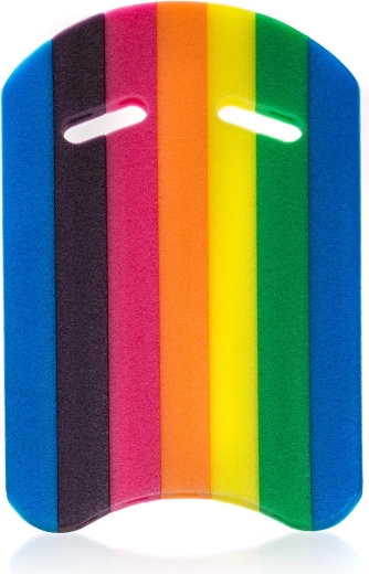 Gyermek úszódeszka EPE, szivárványos, 45 × 30 × 3 cm